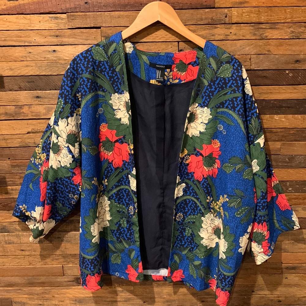 Funky colorful kimono